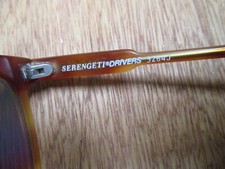 Serengeti Men Brown Sunglasses for Men for sale