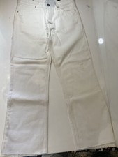 Allsaints Helle Bootcut Cropped Rigid Jeans  w28