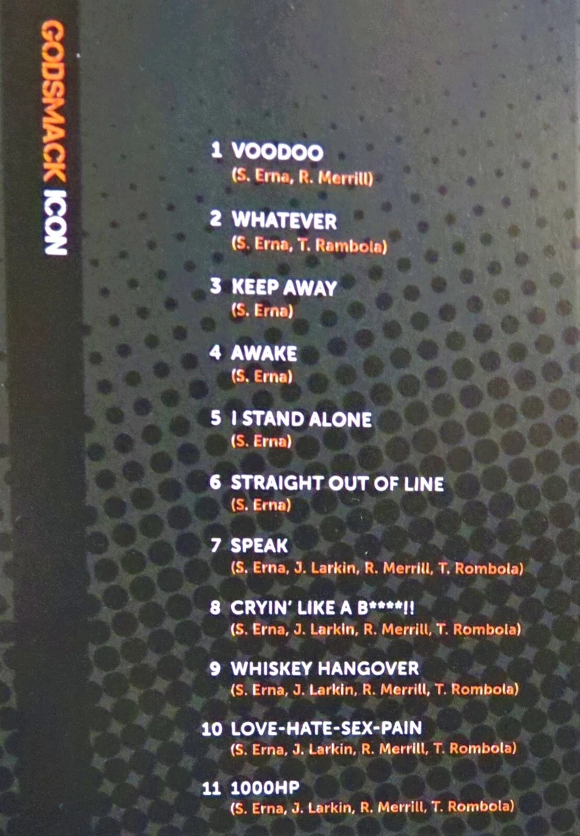 Godsmack Tour Setlist