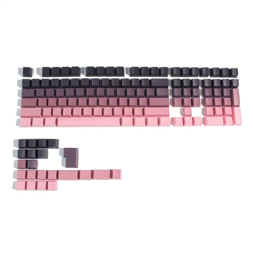Side Print Shine Through Keycap OEM Profile PBT Keycaps Double Shot Backlight