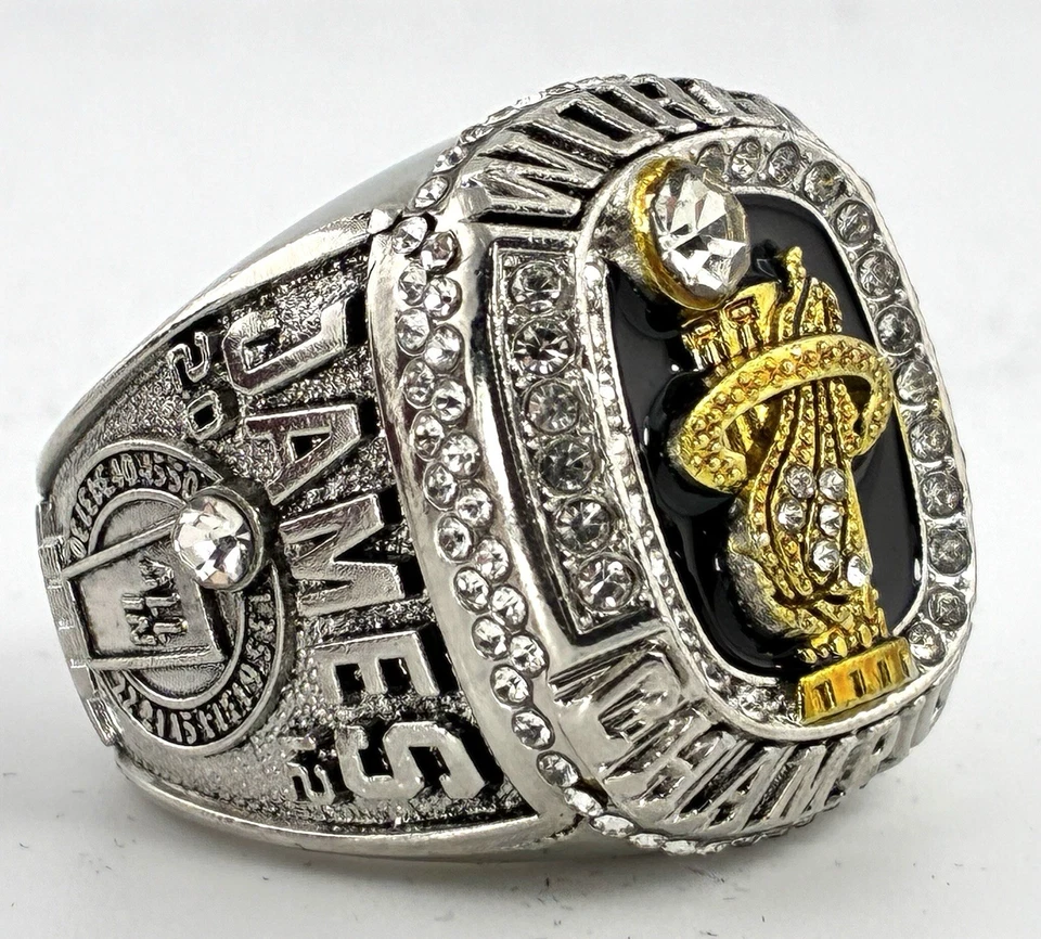 Anillo Campeonato Finales Miami Heat 2012 - LeBron James Foto 2 de 4
