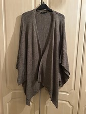 PRINCIPLES Ladies Grey Cardigan Kimono Style Wrap Cover Up Size  XL