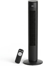 40” Floor Standing Tower Fan with Remote, LED Display, Oscillation & Timer