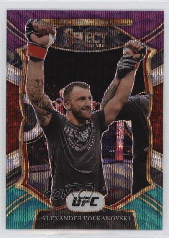 2021 Panini Select UFC Concourse Tri-Color Prizm Alexander Volkanovski #16 0zb7