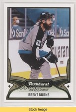 2021-22 Upper Deck Parkhurst Stars Gold Lite FX Brent Burns #244 READ o1h