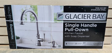 Glacier Bay Hemming Touchless Pull-Down Kitchen Faucet w/ Soap DISPENSER