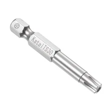 Magnetic Torx Bits T30 S2 Steel 5 Point Star Screwdriver Bits