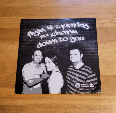 Flyin & Sparky feat. Charm - Down To You 12'' Vinyl Record Hardcore 2008