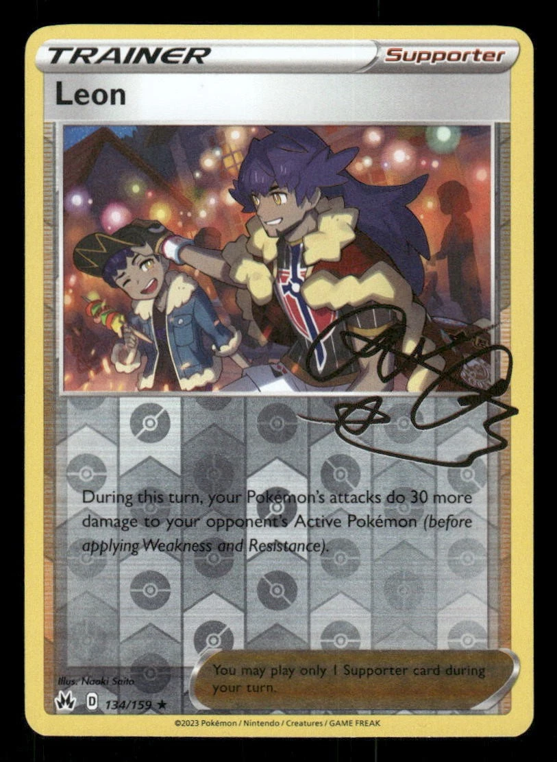 Leon Pokémon TCG Cards for sale | eBay