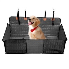 Luxury Large Seat Cover Rear Back Car Pet Dog Travel Waterproof Bench Protector