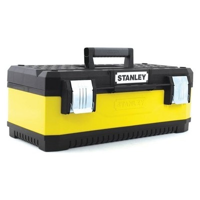 Stanley Tool Box With Tray, Model 1 95 612, Yellow