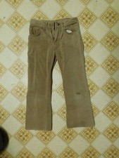 Levis Boys Big E Brown Bell Bottoms Pants Jeans 