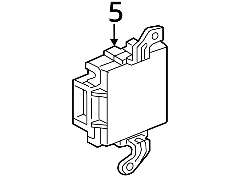 Chasis ECM caja de transferencia AWD unidad de control compatible con 15-16 CR-V 4202721 Foto 3 de 3