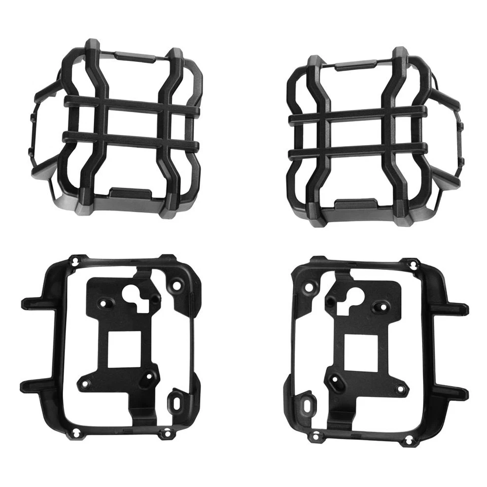 For Jeep Wrangler 2018-2024 Rugged Ridge Elite Series Black Tail Light Guards Foto 2 de 4