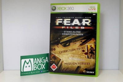FEAR FILES  F.E.A.R.  XBOX360 PAL gebraucht, gut XBOX SERIES X KOMPATIBEL