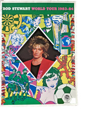 ROD STEWART  1983-84 Sun City Bophutatswana South Africa World Tour Programme