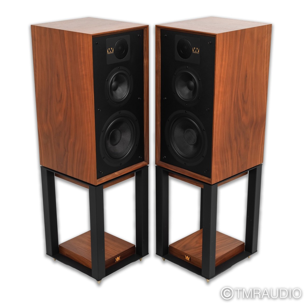 Wharfedale Linton 85th Anniversary Bookshelf Speakers; Walnut Pair
