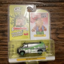 GreenLight “RAW CHASE” Garbage Pail Kids 1983 GMC Vandura Van 1:64 Diecast