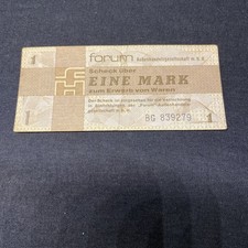 Sammlungsaufl&ouml;sung Eine Mark-forum Scheck  Au&szlig;enhandelsgesellschaft mbH,