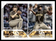 Jared Koenig/Anderson Espinoza Rookie 2023 Topps Update San Diego Padres #US265