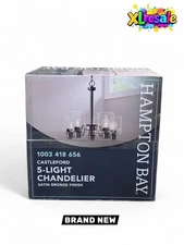 Hampton Bay Castleford 5-Light Oil Rubbed Bronze Transitional Classic Chandelier