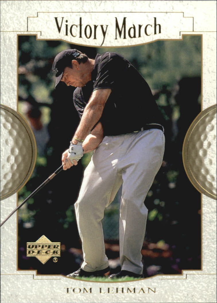 2001 Upper Deck #154 Tom Lehman VM - GOLF