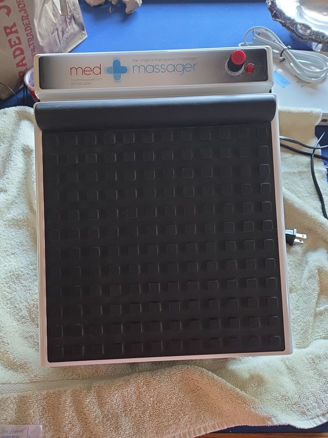 MedMassager 11 Speed Therapeutic Foot Massager Med Working 