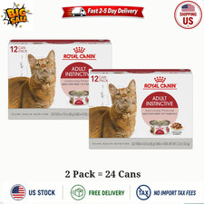 Royal Canin Adult Instinctive Thin Slices in Gravy Wet Cat Food, 3 oz can, 24 ct