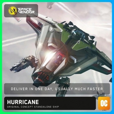 Star Citizen Hurricane OC + Model & Poster - Original Concept - Space Vendor