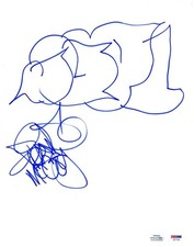 Travie McCoy Original Art Sketch Signed Autographed Gym Class Heroes ACOA PSA