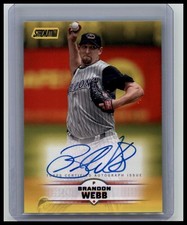 2025 Topps Stadium Club Yellow Auto - Brandon Webb