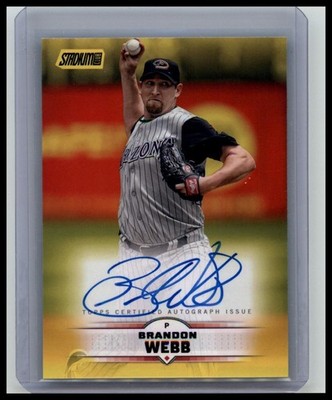 2025 Topps Stadium Club Yellow Auto - Brandon Webb