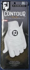 Footjoy Contour FLX Men's Golf Glove MED Regular Right - Pearl