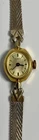 Vintage Timex Two-Hand Wind-up Analog Women's Watch Gold/Silver Tone - Works!
