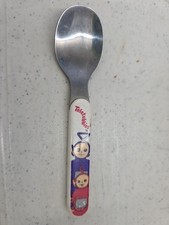 Vintage Teletubbies Children  s Colorful Spoon 1998