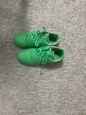 Nike Air Force 1 low x off-white light green spark