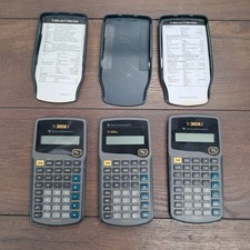 Texas Instruments TI-30Xa Scientific Calculators with Cases Lot of 3
