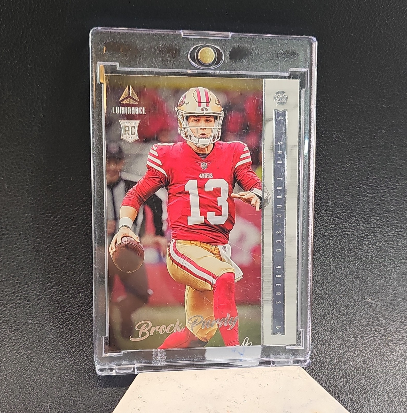 Panini 2022 Chronicles Luminance Update Rookies Brock Purdy #213 49ers rookie