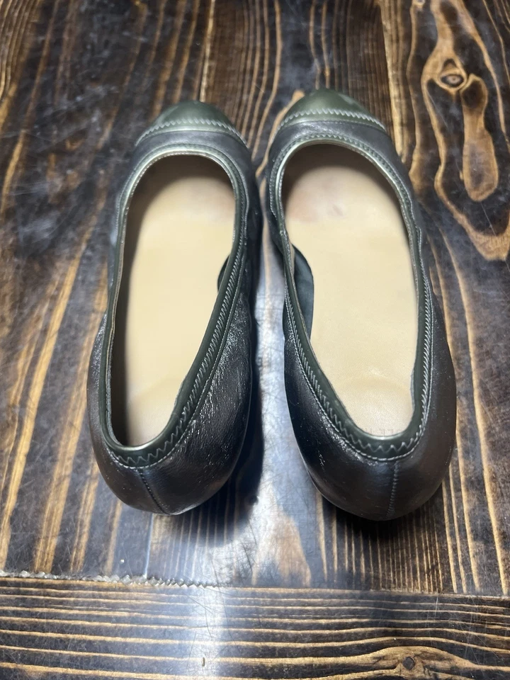 Zapatos de tacón de cuña para mujer Cole Haan D38135 Milly PLATEADOS/VERDES talla 8B Foto 4 de 4