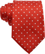 New Classic Men'S Polka Dots Silk Tie Necktie