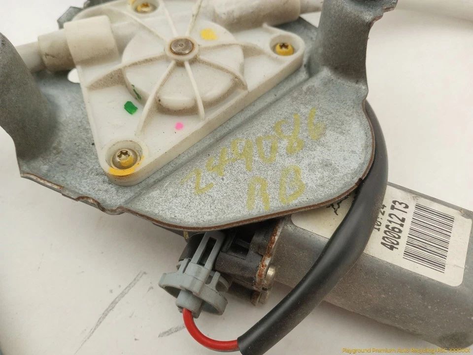 Regulador de ventana de puerta trasera derecha para pasajero Jeep Liberty KJ con motor para 02-06 Foto 3 de 4