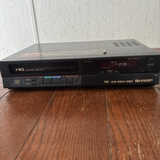 Sharp VC-7855U VHS VCR Player HQ Plus Double Comb Filter Japan 80  s