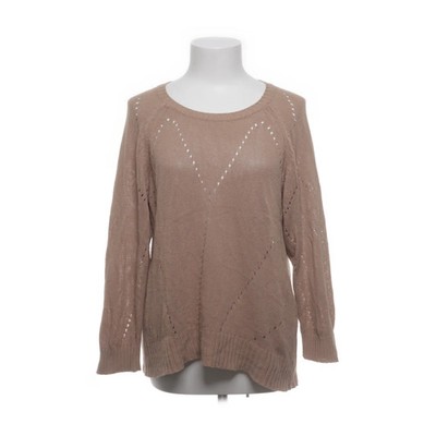 Carin Wester, Strickpullover, Größe: L, Beige, Grobstrick, Damen #BSf