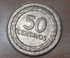 1968 Colombia 50 Centavos