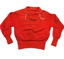 Vintage 1986 Japanese Hot City Sweatshirt Michiko Koshino Mens L Red Great