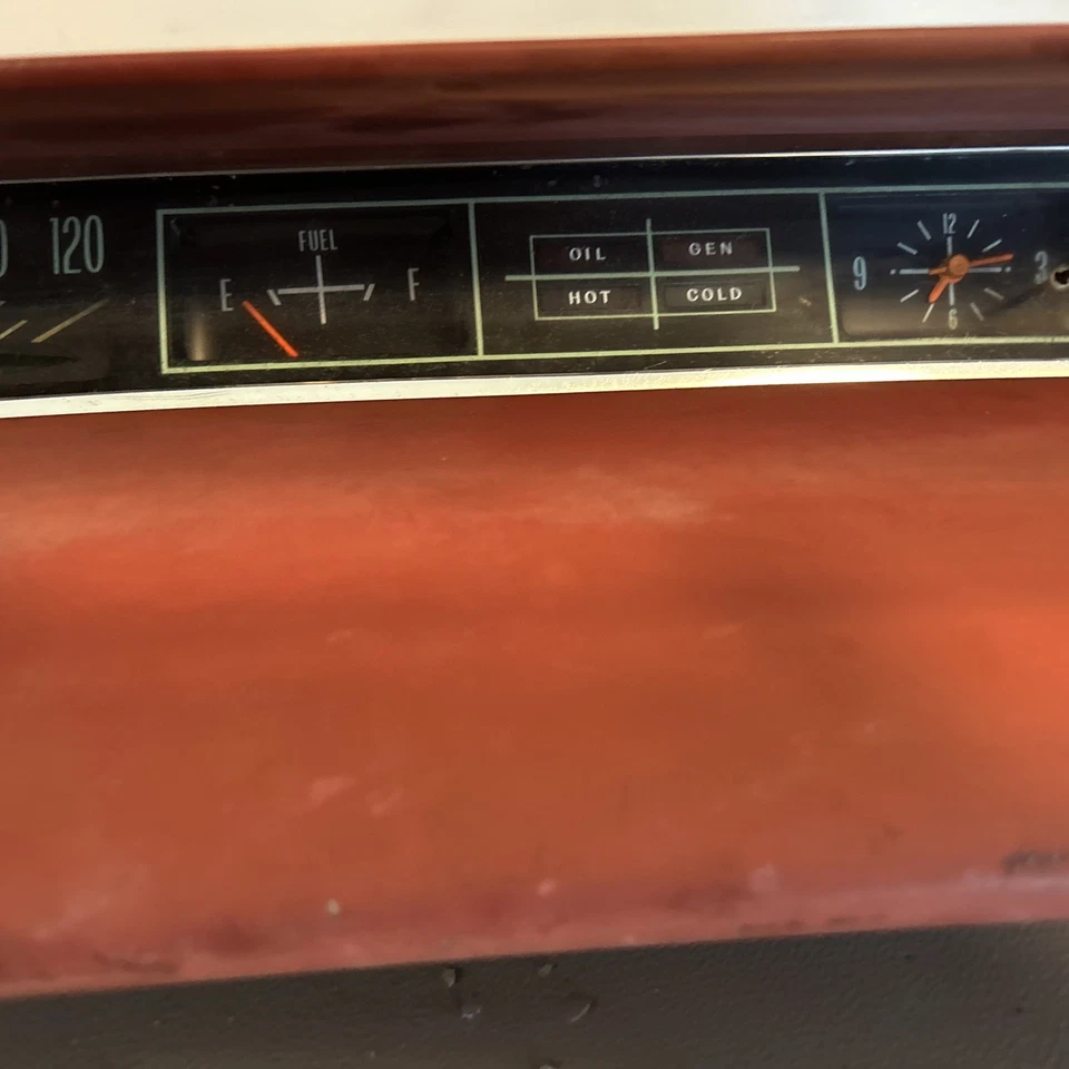 Chevy Impala 1963 tablero de instrumentos OEM velocímetro original usado GM arnés reloj Foto 3 de 4