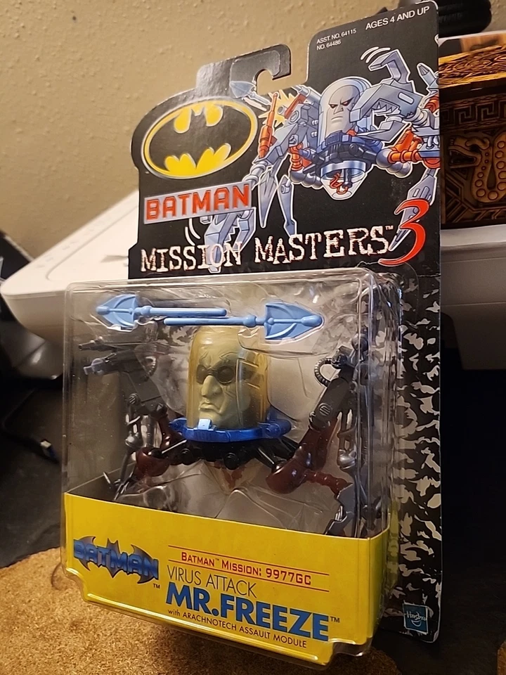 Figura Kenner Hasbro 2000 Batman Mission Masters 3 Virus Attack Mr Freeze Foto 3 de 4