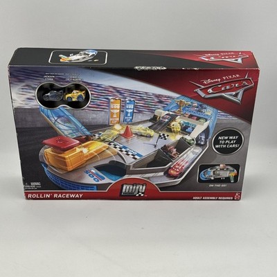Disney Pixar Cars Mini Racers Playset Rollin’ Raceway New Jackson Storm  Ramirez