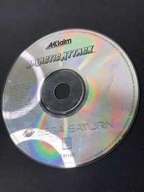 Galactic Attack Sega Saturn 1995 Taito Acclaim Shooter Action Loose Disc Tested