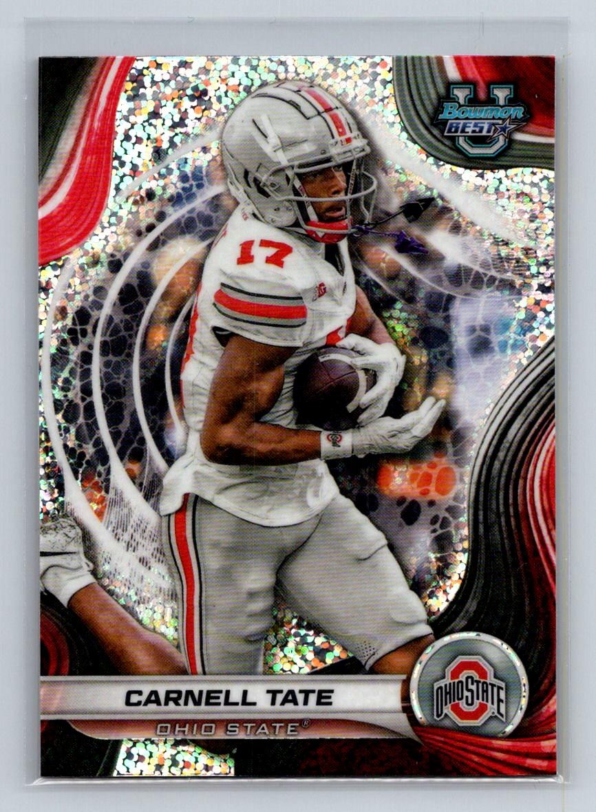 Carnell Tate 2024 Bowman University Best Speckle Refractor #47
